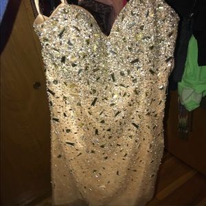 Gold Formal Dress